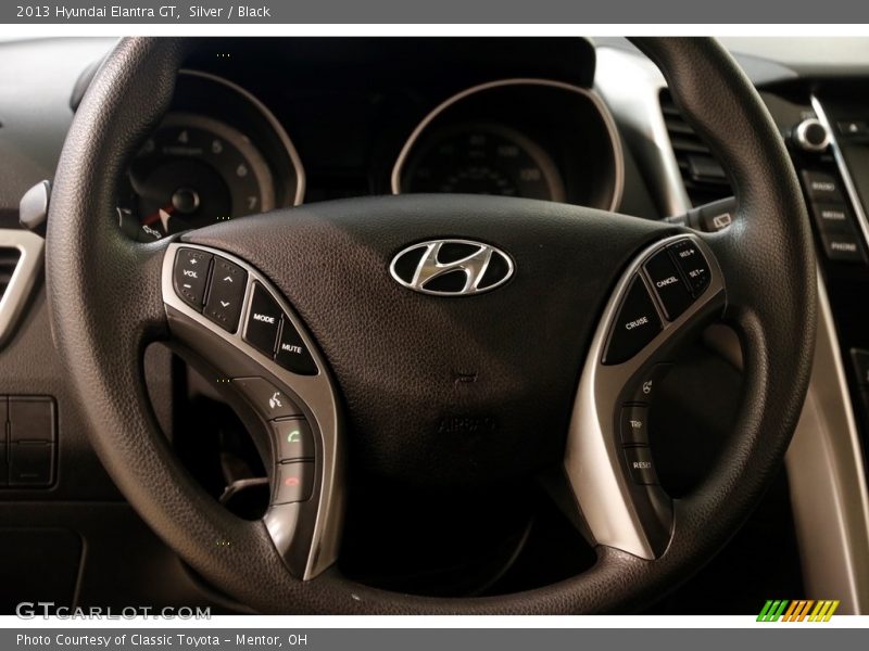 Silver / Black 2013 Hyundai Elantra GT