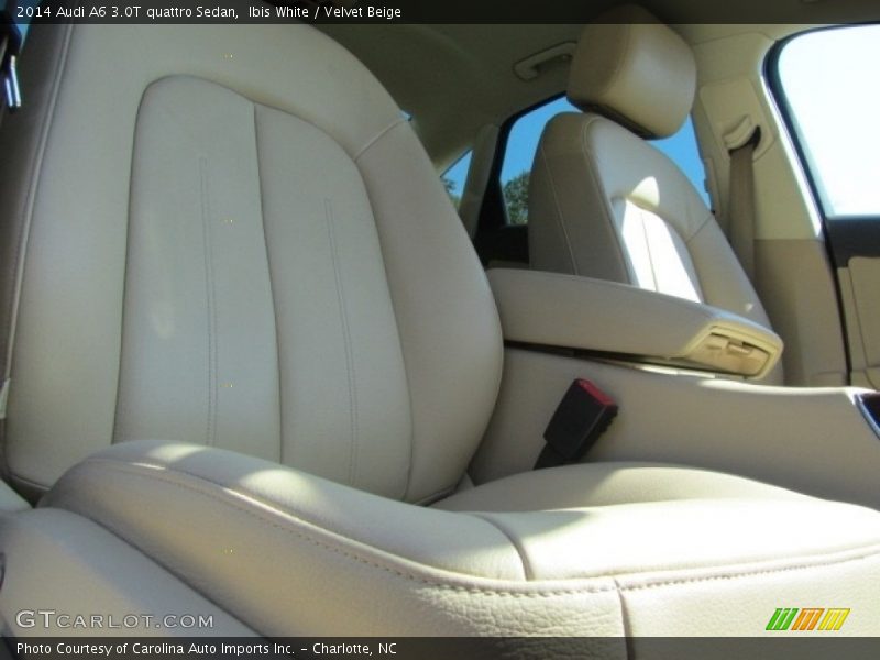 Ibis White / Velvet Beige 2014 Audi A6 3.0T quattro Sedan