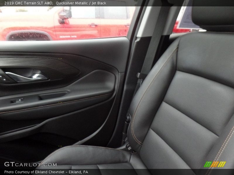 Quicksilver Metallic / Jet Black 2019 GMC Terrain SLT AWD