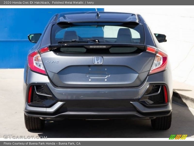 Polished Metal Metallic / Ivory 2020 Honda Civic EX Hatchback