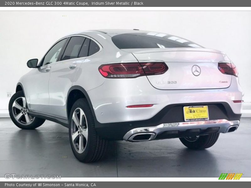 Iridium Silver Metallic / Black 2020 Mercedes-Benz GLC 300 4Matic Coupe