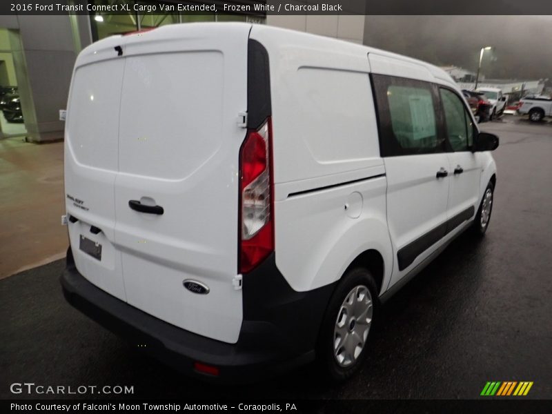 Frozen White / Charcoal Black 2016 Ford Transit Connect XL Cargo Van Extended