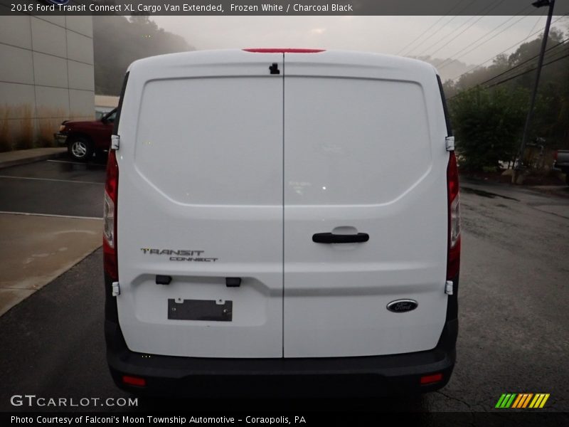 Frozen White / Charcoal Black 2016 Ford Transit Connect XL Cargo Van Extended