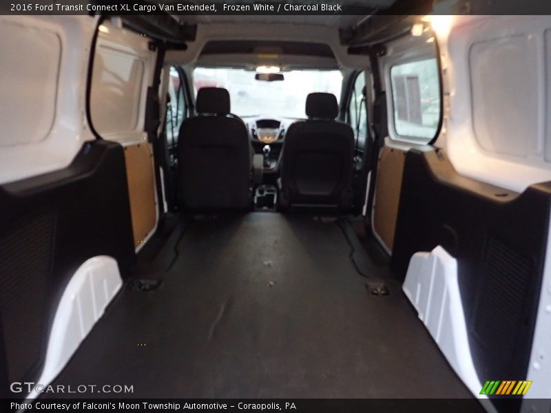 Frozen White / Charcoal Black 2016 Ford Transit Connect XL Cargo Van Extended