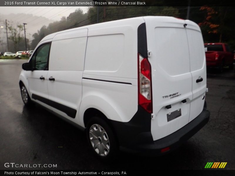 Frozen White / Charcoal Black 2016 Ford Transit Connect XL Cargo Van Extended