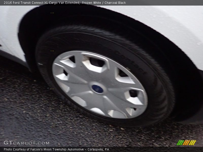 Frozen White / Charcoal Black 2016 Ford Transit Connect XL Cargo Van Extended