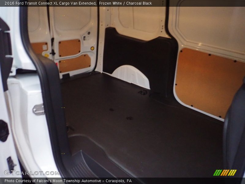 Frozen White / Charcoal Black 2016 Ford Transit Connect XL Cargo Van Extended