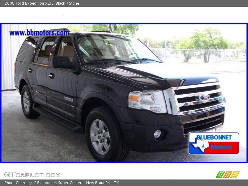 Black / Stone 2008 Ford Expedition XLT