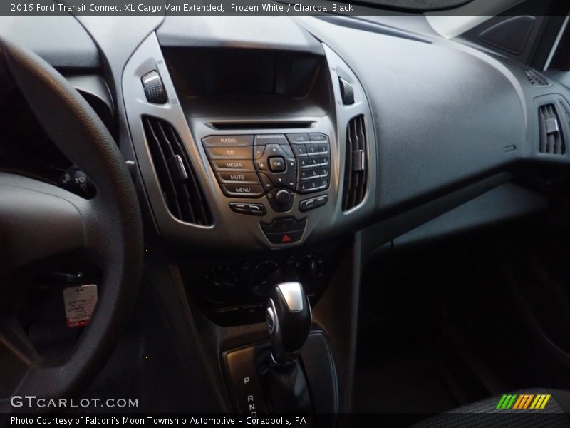 Frozen White / Charcoal Black 2016 Ford Transit Connect XL Cargo Van Extended