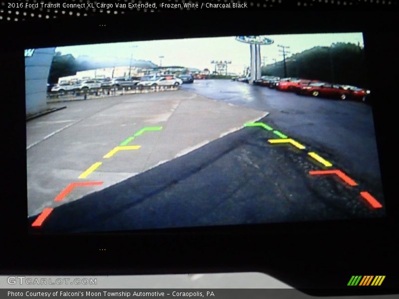 Frozen White / Charcoal Black 2016 Ford Transit Connect XL Cargo Van Extended