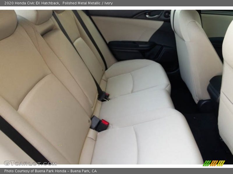 Polished Metal Metallic / Ivory 2020 Honda Civic EX Hatchback