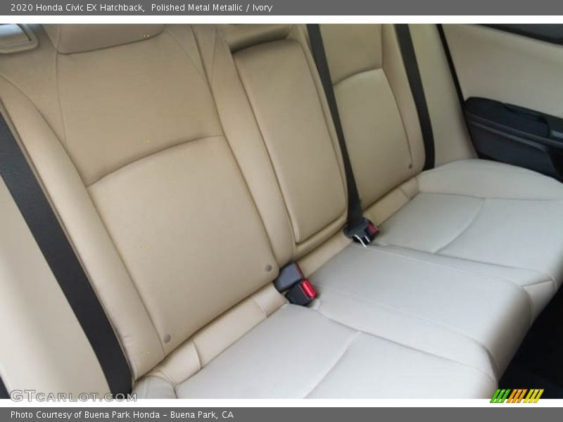 Polished Metal Metallic / Ivory 2020 Honda Civic EX Hatchback