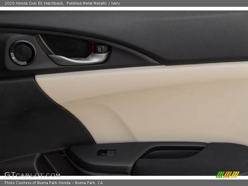 Polished Metal Metallic / Ivory 2020 Honda Civic EX Hatchback