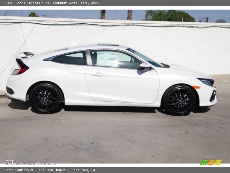  2020 Civic Si Coupe Platinum White Pearl