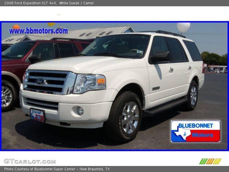White Suede / Camel 2008 Ford Expedition XLT 4x4