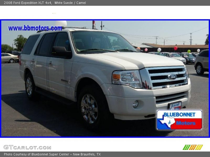 White Suede / Camel 2008 Ford Expedition XLT 4x4