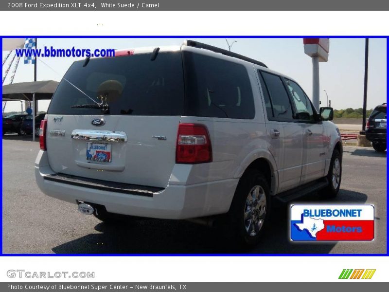 White Suede / Camel 2008 Ford Expedition XLT 4x4