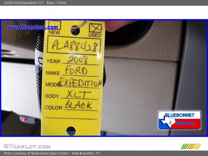 Black / Stone 2008 Ford Expedition XLT