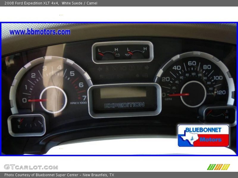 White Suede / Camel 2008 Ford Expedition XLT 4x4