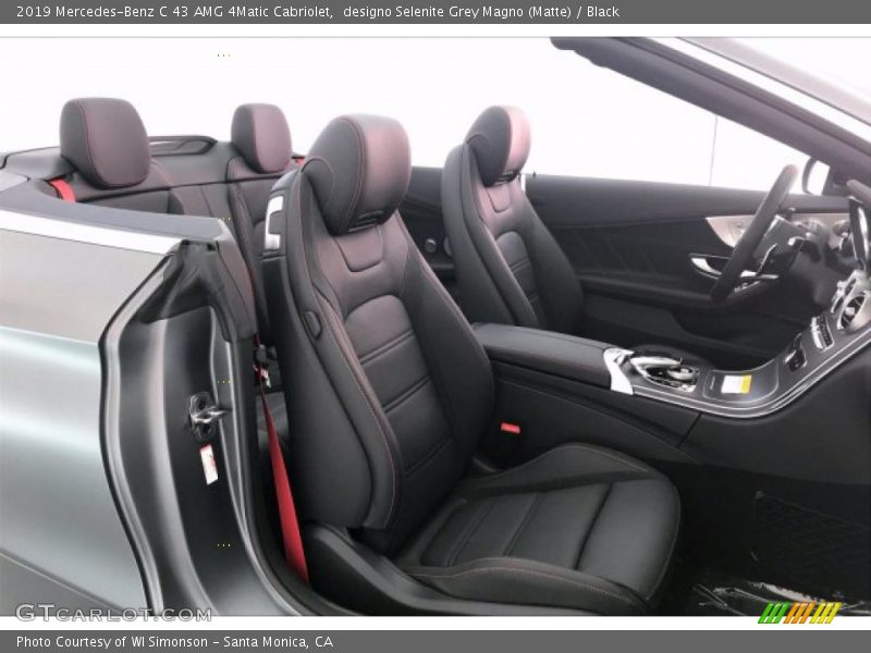 Front Seat of 2019 C 43 AMG 4Matic Cabriolet