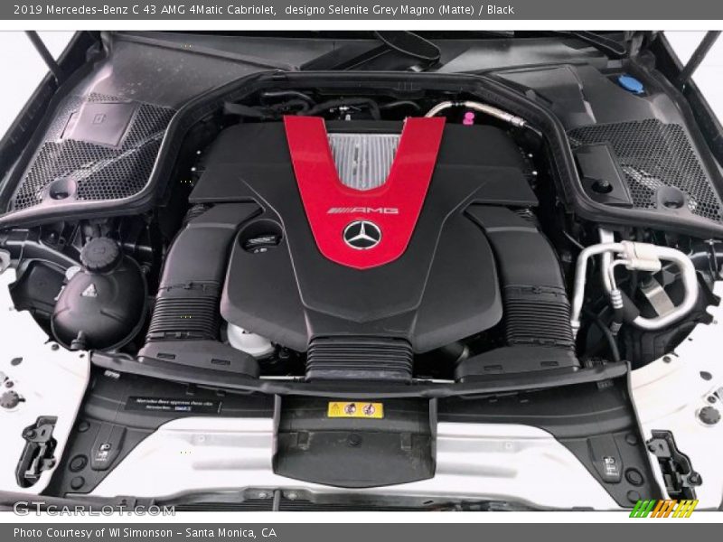  2019 C 43 AMG 4Matic Cabriolet Engine - 3.0 Liter AMG biturbo DOHC 24-Valve VVT V6