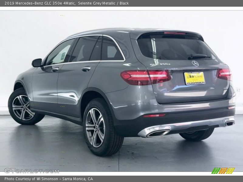 Selenite Grey Metallic / Black 2019 Mercedes-Benz GLC 350e 4Matic