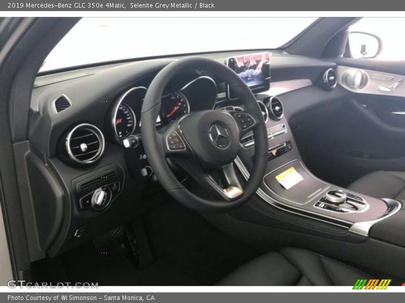 Selenite Grey Metallic / Black 2019 Mercedes-Benz GLC 350e 4Matic