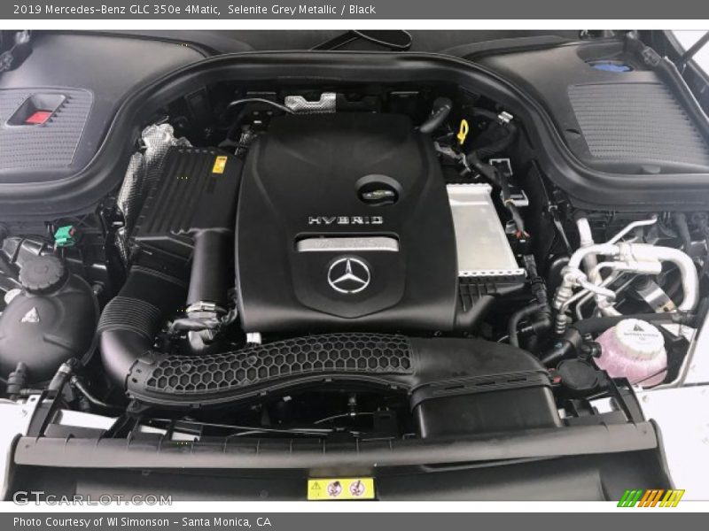Selenite Grey Metallic / Black 2019 Mercedes-Benz GLC 350e 4Matic