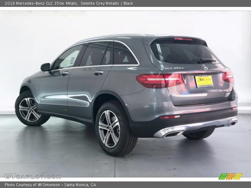 Selenite Grey Metallic / Black 2019 Mercedes-Benz GLC 350e 4Matic