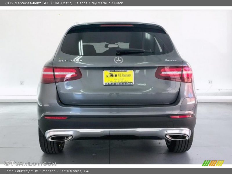 Selenite Grey Metallic / Black 2019 Mercedes-Benz GLC 350e 4Matic