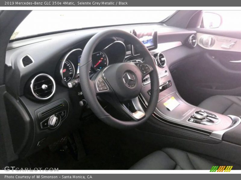 Selenite Grey Metallic / Black 2019 Mercedes-Benz GLC 350e 4Matic