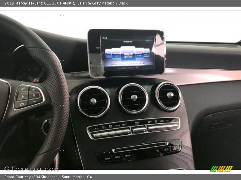 Selenite Grey Metallic / Black 2019 Mercedes-Benz GLC 350e 4Matic