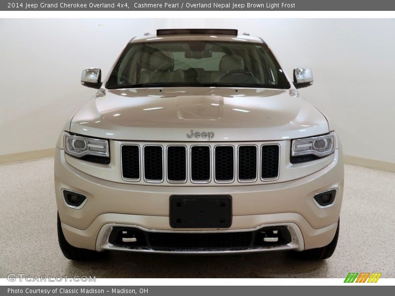 Cashmere Pearl / Overland Nepal Jeep Brown Light Frost 2014 Jeep Grand Cherokee Overland 4x4