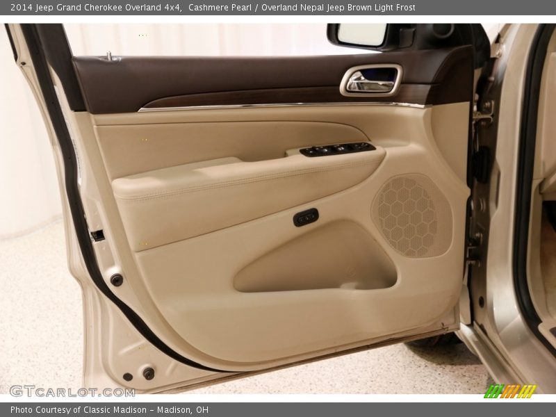 Cashmere Pearl / Overland Nepal Jeep Brown Light Frost 2014 Jeep Grand Cherokee Overland 4x4