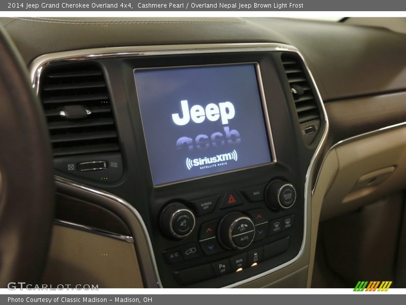 Cashmere Pearl / Overland Nepal Jeep Brown Light Frost 2014 Jeep Grand Cherokee Overland 4x4