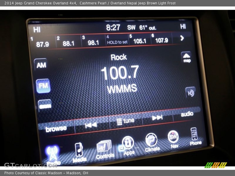 Cashmere Pearl / Overland Nepal Jeep Brown Light Frost 2014 Jeep Grand Cherokee Overland 4x4