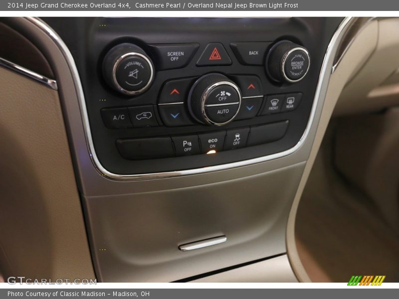 Cashmere Pearl / Overland Nepal Jeep Brown Light Frost 2014 Jeep Grand Cherokee Overland 4x4