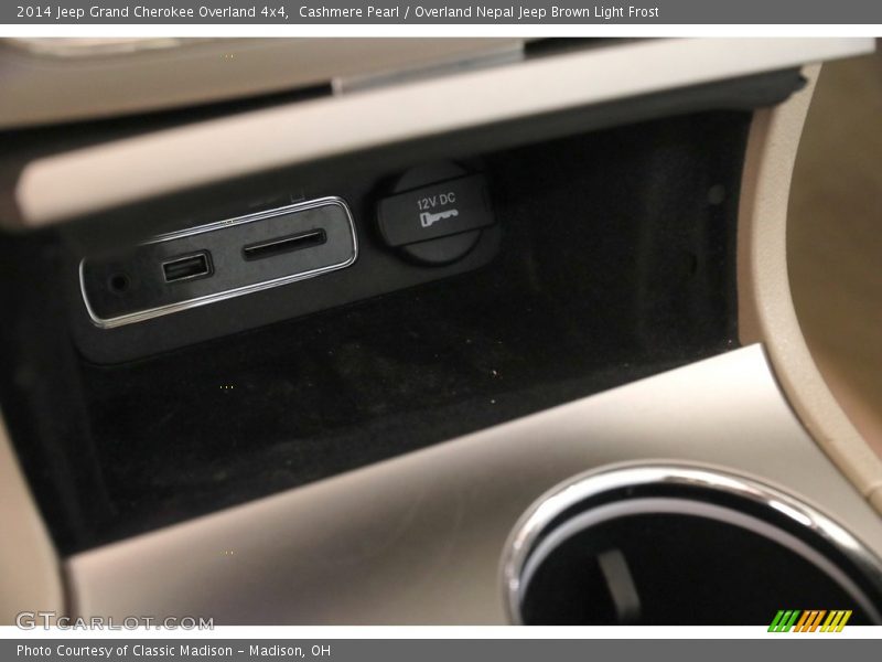 Cashmere Pearl / Overland Nepal Jeep Brown Light Frost 2014 Jeep Grand Cherokee Overland 4x4