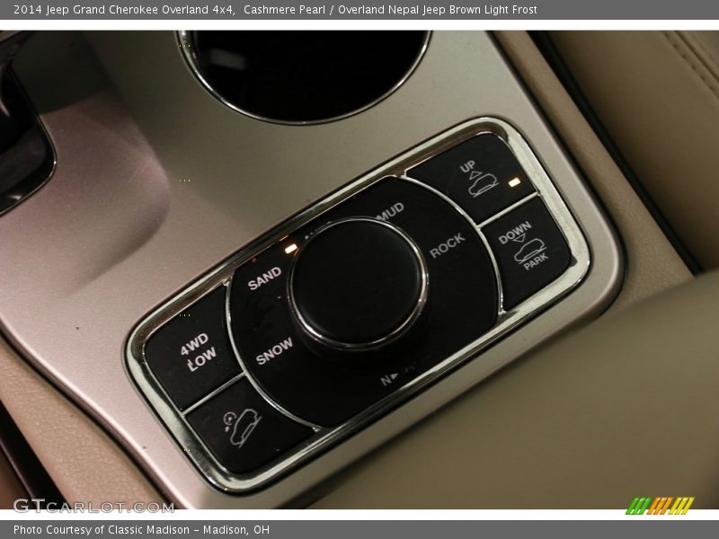 Cashmere Pearl / Overland Nepal Jeep Brown Light Frost 2014 Jeep Grand Cherokee Overland 4x4