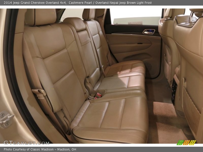 Cashmere Pearl / Overland Nepal Jeep Brown Light Frost 2014 Jeep Grand Cherokee Overland 4x4
