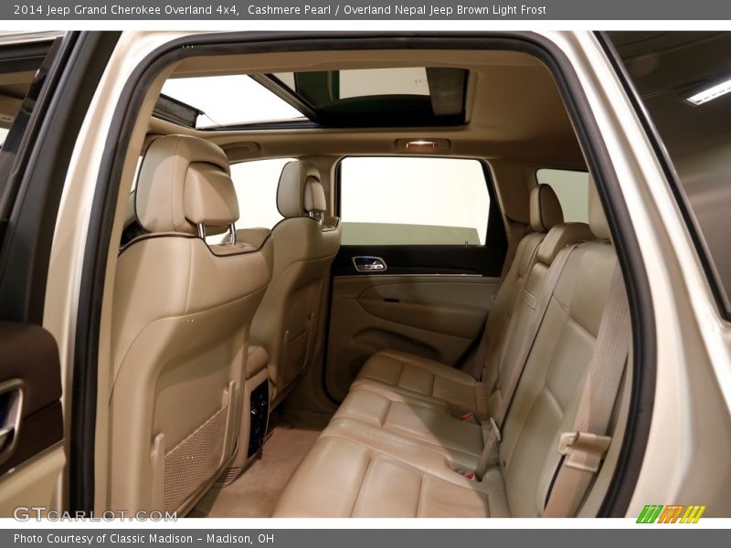 Cashmere Pearl / Overland Nepal Jeep Brown Light Frost 2014 Jeep Grand Cherokee Overland 4x4