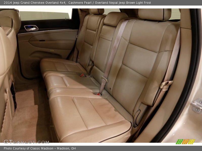 Cashmere Pearl / Overland Nepal Jeep Brown Light Frost 2014 Jeep Grand Cherokee Overland 4x4