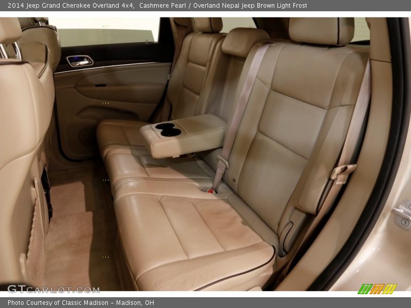 Cashmere Pearl / Overland Nepal Jeep Brown Light Frost 2014 Jeep Grand Cherokee Overland 4x4