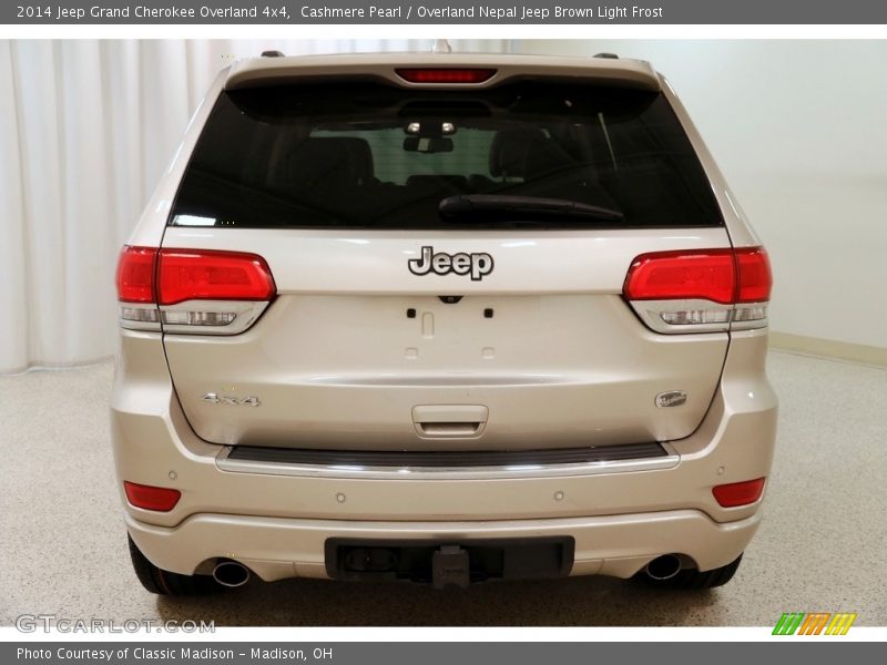 Cashmere Pearl / Overland Nepal Jeep Brown Light Frost 2014 Jeep Grand Cherokee Overland 4x4