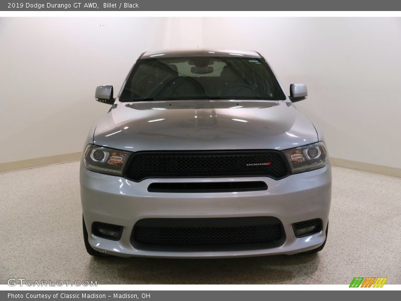Billet / Black 2019 Dodge Durango GT AWD