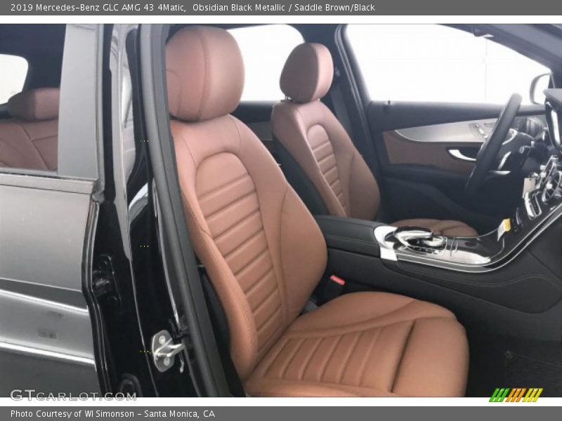Obsidian Black Metallic / Saddle Brown/Black 2019 Mercedes-Benz GLC AMG 43 4Matic