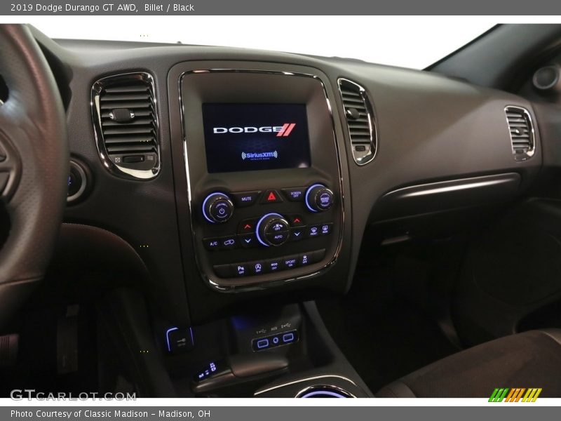 Billet / Black 2019 Dodge Durango GT AWD