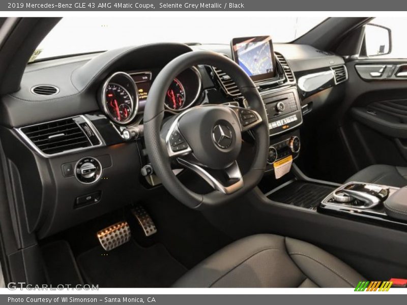 Selenite Grey Metallic / Black 2019 Mercedes-Benz GLE 43 AMG 4Matic Coupe