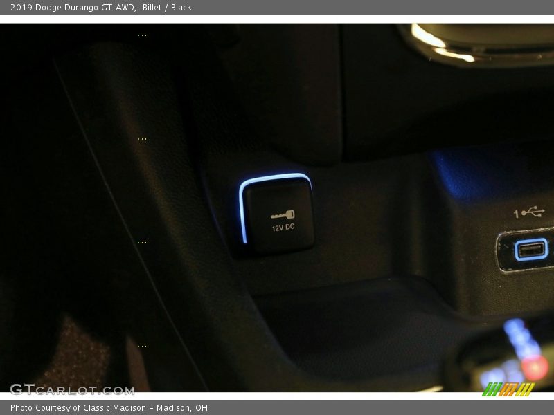 Billet / Black 2019 Dodge Durango GT AWD