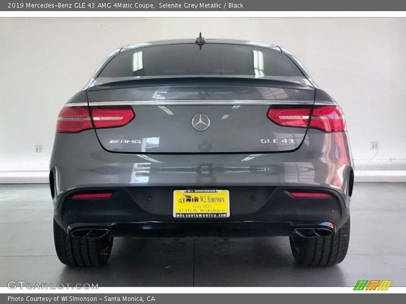 Selenite Grey Metallic / Black 2019 Mercedes-Benz GLE 43 AMG 4Matic Coupe